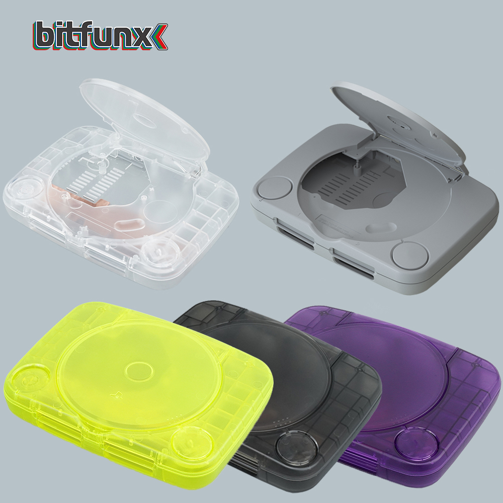 Gaming Console All In One - Bitfunx Replacement Shell Transparent Game Console