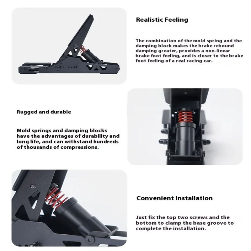 Racing SR-P Lite Brake Pedal K - Racing Pedal Set review and price