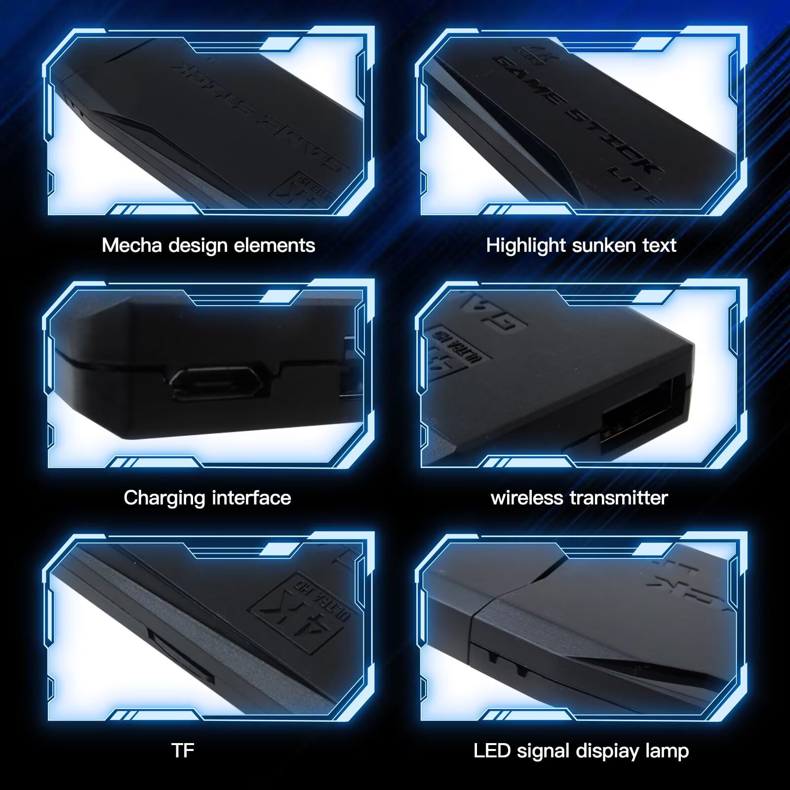 Retro Video Game Console 4K Ga - Gaming Console Stick review and price
