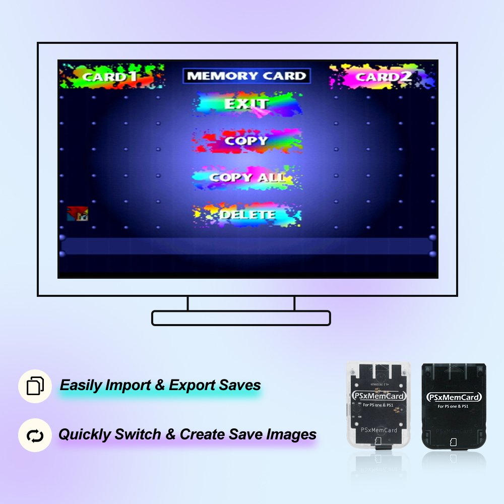 PSxmemcard Save Game Data Stor - Gaming Console All In One review and price