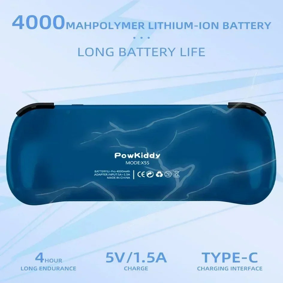 POWKIDDY X55 Handheld Game Con - Gaming Console All In One review and price