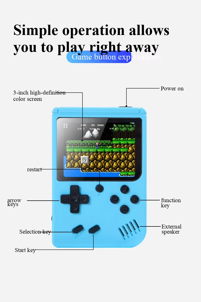 400 In 1 MINI Games Handheld G - Gaming Console All In One review and price