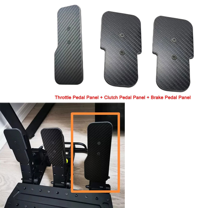 Simulated Racing Game Carbon F - Racing Pedal Set review and price