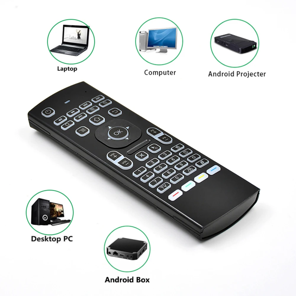 MX3 Backlight Air Mouse Wirele - Gaming Console For Android Tv review and price