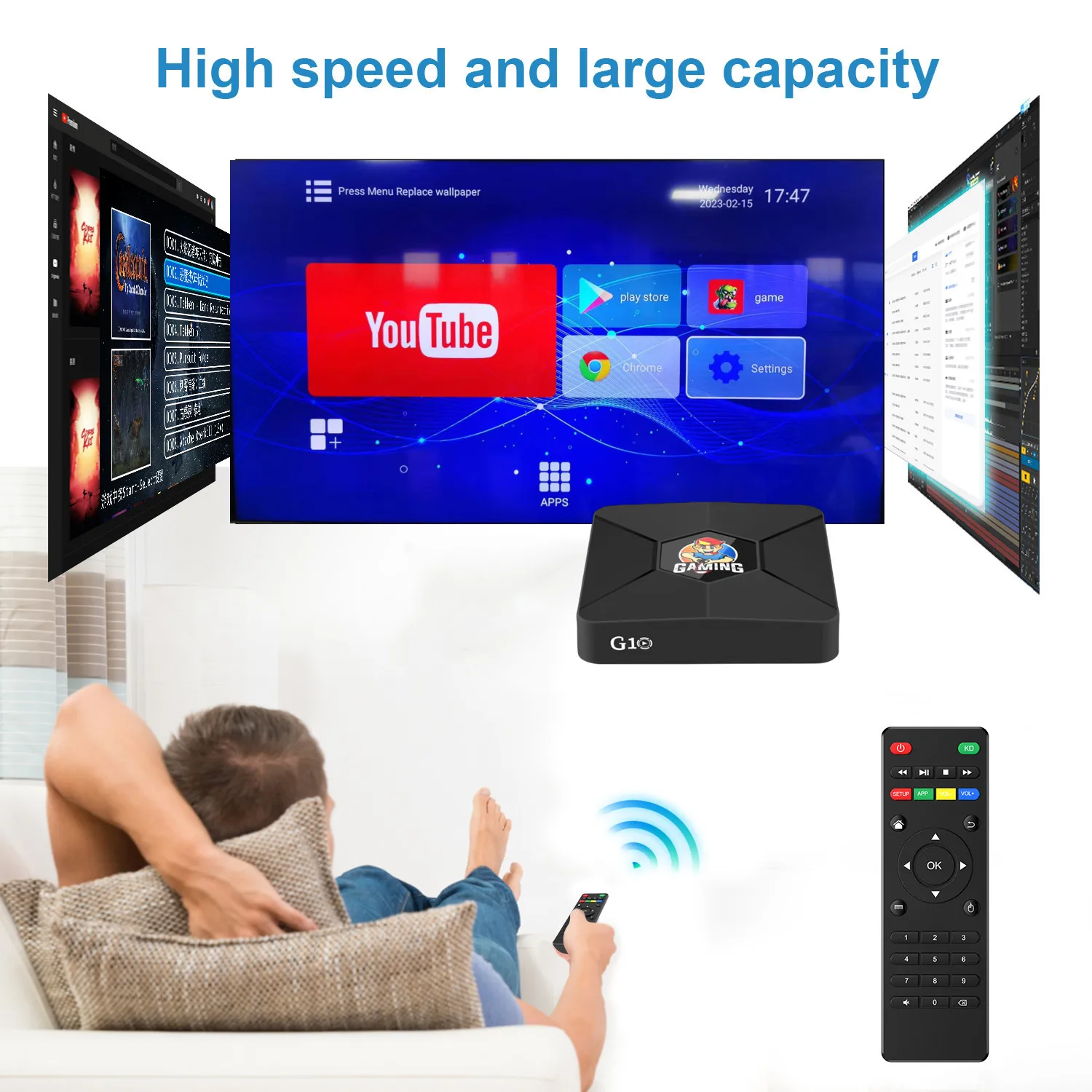 HaaYot Game Box 4K HD Smart An - Gaming Console For Android Tv review and price