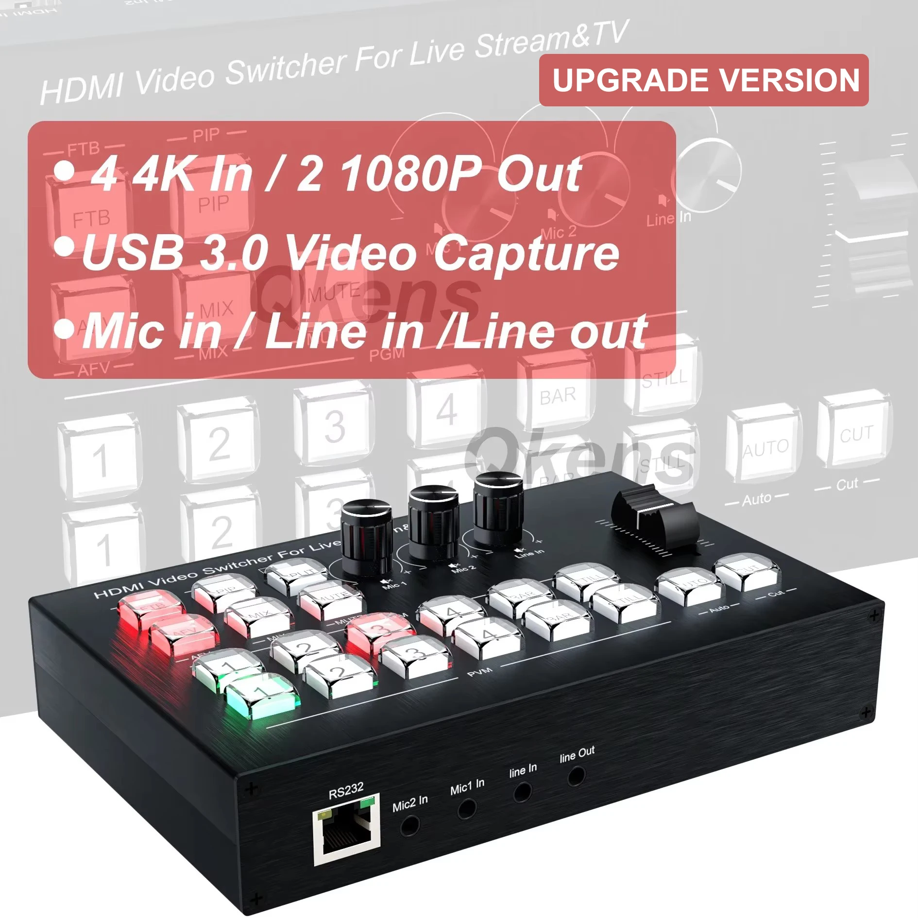 4K 4 Channel HDMI Video Multi  - Gaming Console All In One review and price