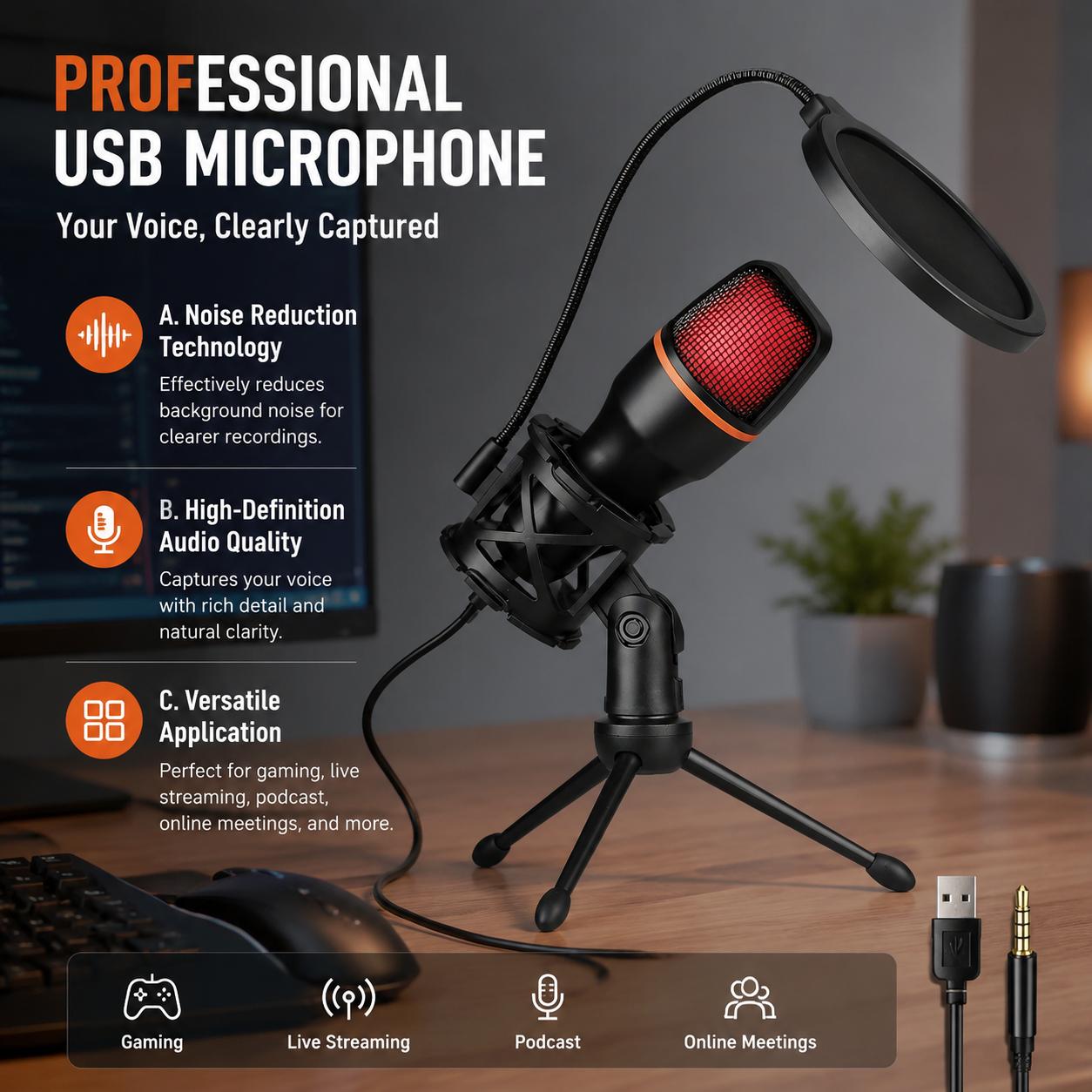 Professional Gaming USB Cardio - Gaming Console High Quality review and price