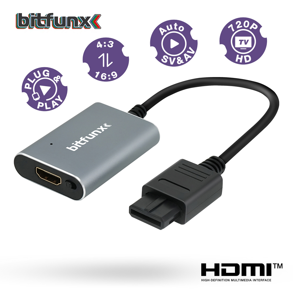 Bitfunx 720P HDMI™ Adapter S-v - Gaming Console All In One review and price